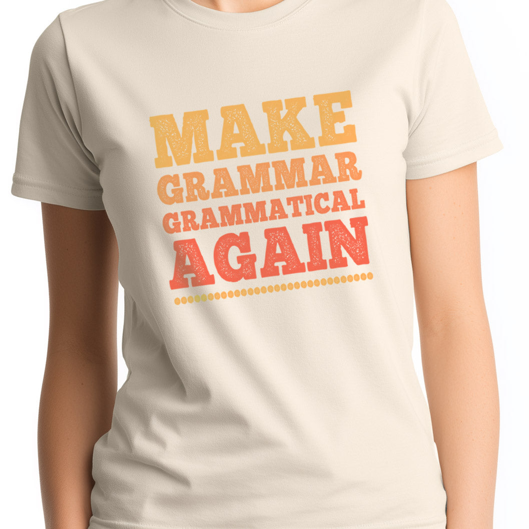 Make grammar grammatical again Unisex Softstyle T-Shirt
