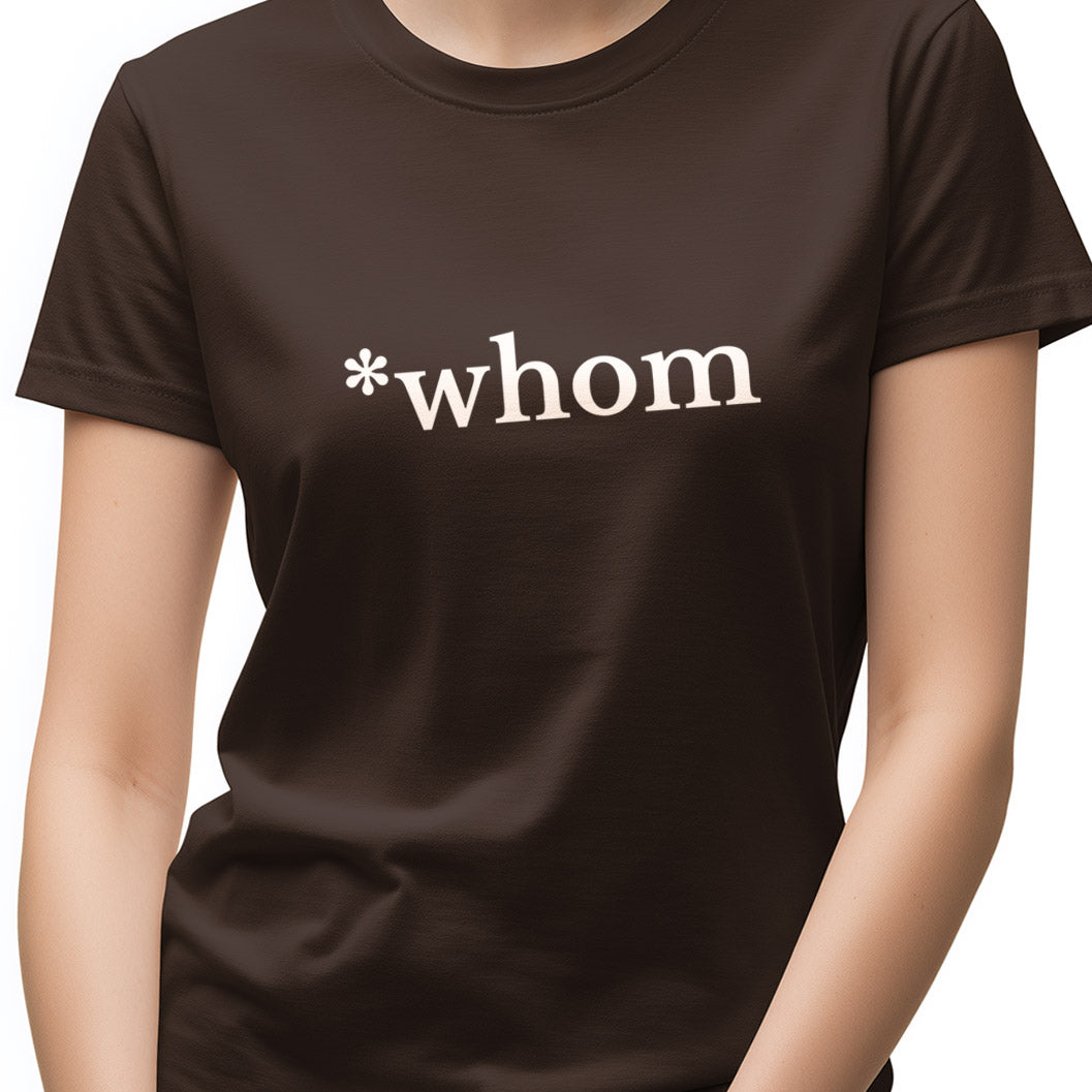 Whom asterisk Unisex Softstyle T-Shirt