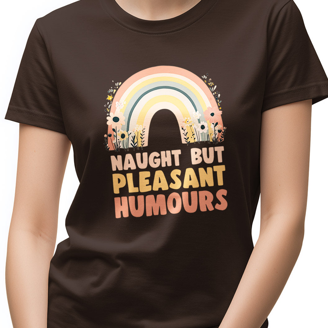Naught but pleasant humours Unisex Softstyle T-Shirt