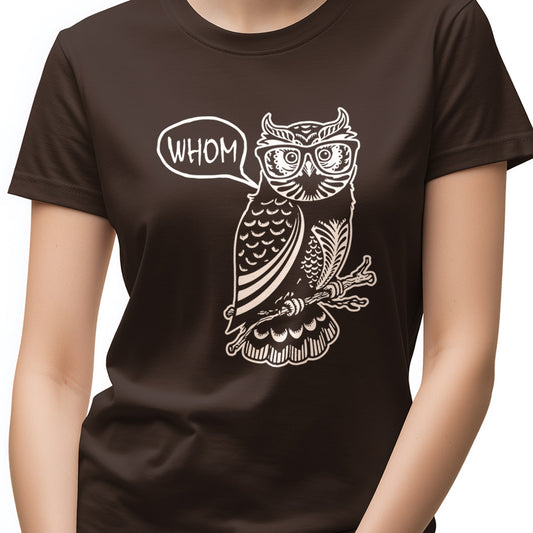 Whom owl Unisex Softstyle T-Shirt